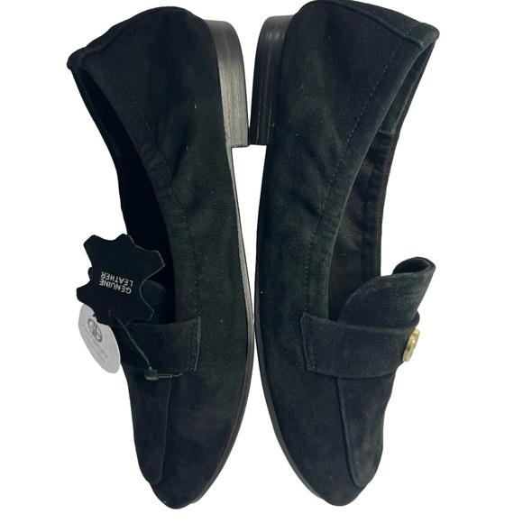 Giani Bernini Trinaa Ruched Slip-On Loafer Flats Women’s Black Suede Sz8M - Picture 12 of 12